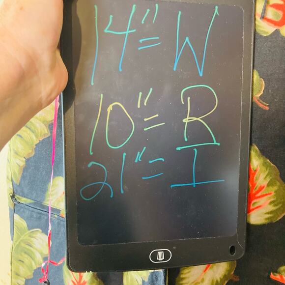 Tropical Elephant Ear Linen Rayon Blend Pant by David Paul Size 6 - Picture 11 of 11